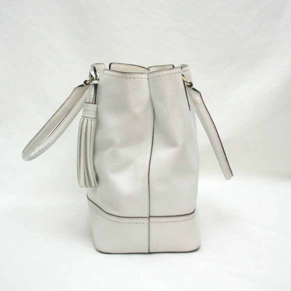 COPY - Kate Spade Off White Large 100% Cow Leather Satchel - Picture 2 of 12